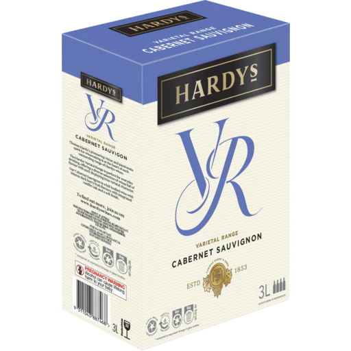 Hardys Varietal Range Cab 3L
